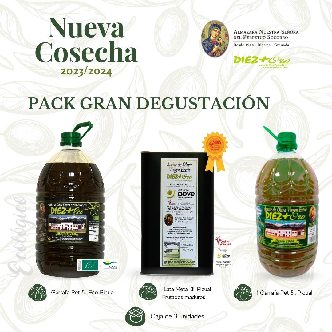 Aceite de Oliva Virgen Extra garrafa PET 5 Litros